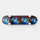 Skateboard Bleu gravitationnel (Horz)
