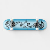 Skateboard Bleu marin (Horz)