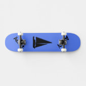 Skateboard Bleu marin (Horz)