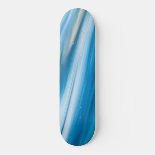 Skateboard Bleu Marin Abstrait                 (Recto)