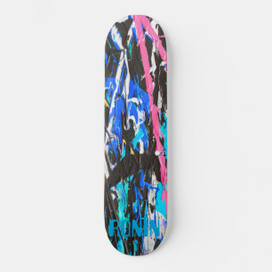 Skateboard Bleu noir noir de la marque RONIN Patinage