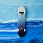 Skateboard Bleu Ombre<br><div class="desc">Calming Ombré ocean blues</div>