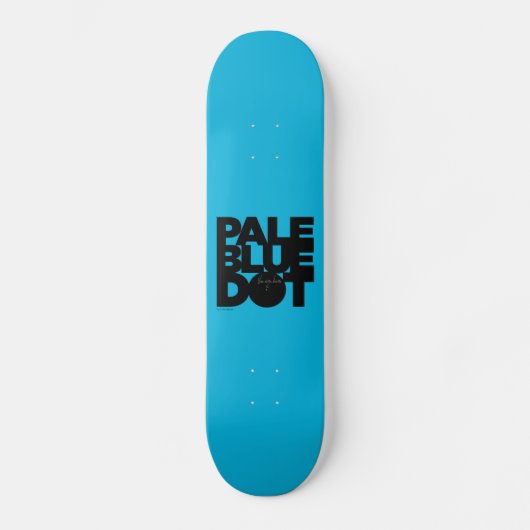 Skateboard Bleu pâle (Recto)