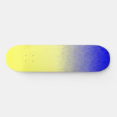 Skateboard Bleu pour jaunir la plate-forme de planche à (Horz)