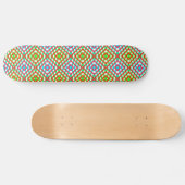 Skateboard Bleu, rouge et vert Printemps/Pâques (Horz)