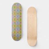 Skateboard Bleu, rouge et vert Printemps/Pâques (Recto)