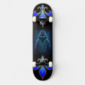 Skateboard Bleu Royal (Recto)