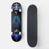 Skateboard Bleu Royal (Recto)