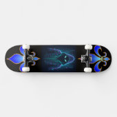Skateboard Bleu Royal (Horz)