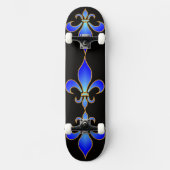 Skateboard Bleu Royal (Recto)