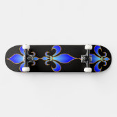 Skateboard Bleu Royal (Horz)