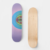 Skateboard Bleu Solitaire (Recto)
