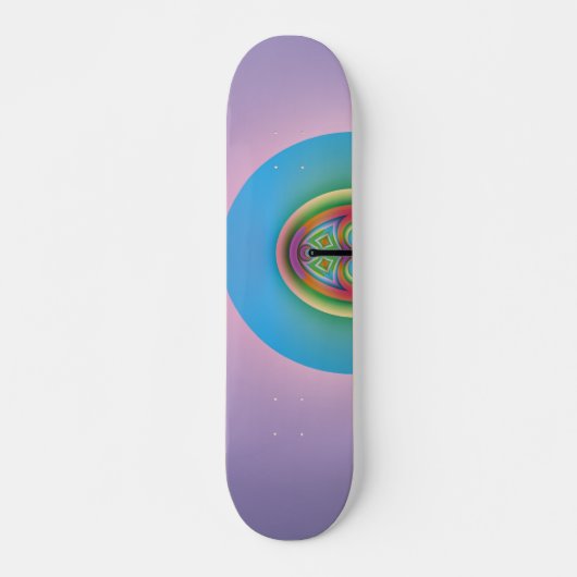 Skateboard Bleu Solitaire (Devant)
