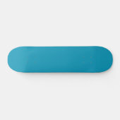 Skateboard Bleu-vert (couleur solide) (Horz)
