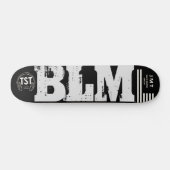 Skateboard BLM BLACK LIVES OBLIGATOIRE Skateboard, pont 7¾" (Horz)