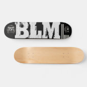 Skateboard BLM BLACK LIVES OBLIGATOIRE Skateboard, pont 7¾" (Horz)