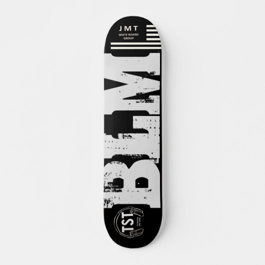 Skateboard BLM BLACK LIVES OBLIGATOIRE Skateboard, pont 7¾" (Devant)