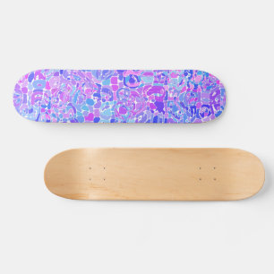 Skateboard Blobs Abstraits funky