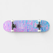 Skateboard Blobs colorés (Horz)