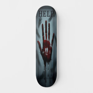 Skateboard Bloody Warning Edition 1