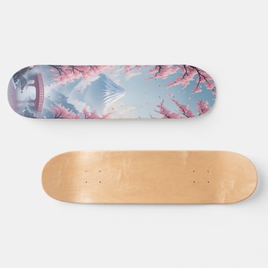 Skateboard Blossoms & Peaks Edition 2 (Horz)