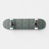 Skateboard Blue Beach Wood Texture (Horz)