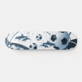 Skateboard Blue Dolphins (Horz)