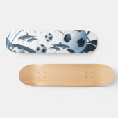 Skateboard Blue Dolphins (Horz)