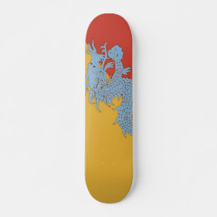 Skateboard Blue Dragon