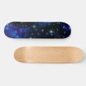 Skateboard Blue Galaxy personnalisable (Horz)
