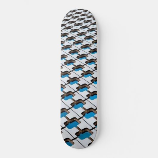 Skateboard Blue Gray (Voorkant)