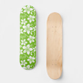 SKATEBOARD BLUE HAWAII (LIME) (Recto)
