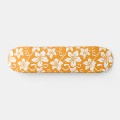 SKATEBOARD BLUE HAWAII (TANGERINE) (Horz)
