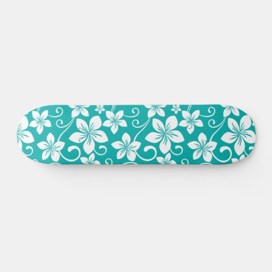 SKATEBOARD BLUE HAWAII (TURQUOISE) (Horz)