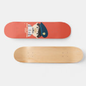 Skateboard "BLUE LINE BACON CREW" policier drôle (Horz)
