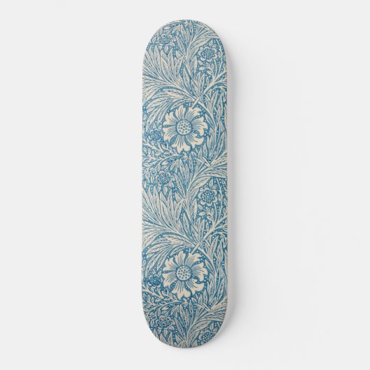 Skateboard Blue Marigolds (par William Morris) (Recto)