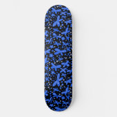 Skateboard Blue Night Butterflies  (Recto)