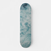 Skateboard Blue Ocean Summer Beach Waves (Devant)
