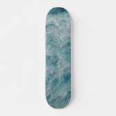 Skateboard Blue Ocean Summer Beach Waves (Devant)
