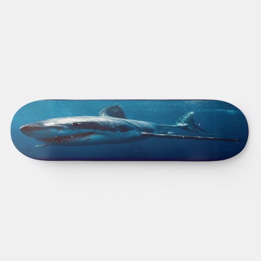 Skateboard Blue Shark Predator. (Horizontaal)