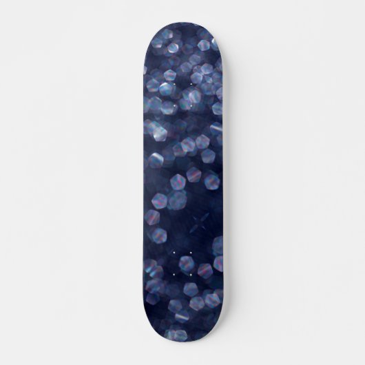 Skateboard Blue Sparkle (Devant)