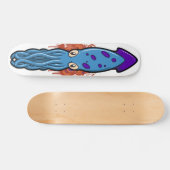 Skateboard Blue Squiddy (Horz)
