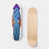 Skateboard Blue Squiddy (Recto)