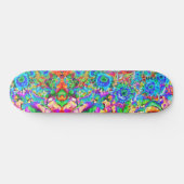 Skateboard Blue sunflower fields forever (Horz)