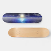 Skateboard Blue Sunrise - Rétro (Horz)