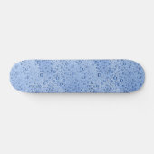 Skateboard Blue water droplets (Horz)