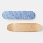 Skateboard Blue water droplets (Horz)
