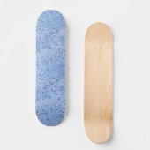 Skateboard Blue water droplets (Recto)