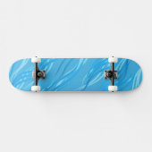 Skateboard Blue Waves Skateboard (Horz)