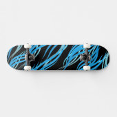 Skateboard Blue Waves Skateboard (Horz)
